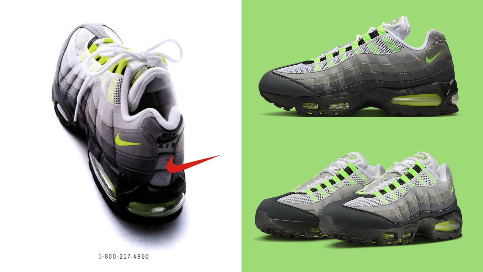 The Nike Air Max 95 OG Neon is Back in Big Bubble Form