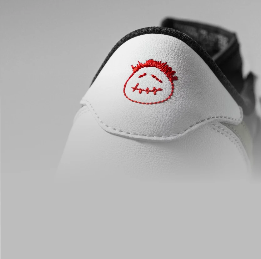 Background for newsletter depicting Travis Scott Jordan 1 Low